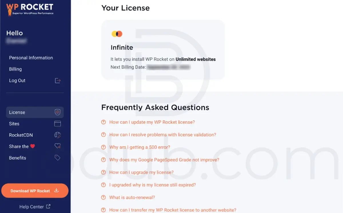Purchase proof
